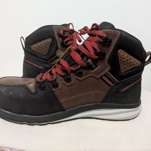 Keen Dry Red Hook Waterproof Carbon Toe Safety Utility Boots Size 13D New* - Picture 9 of 16